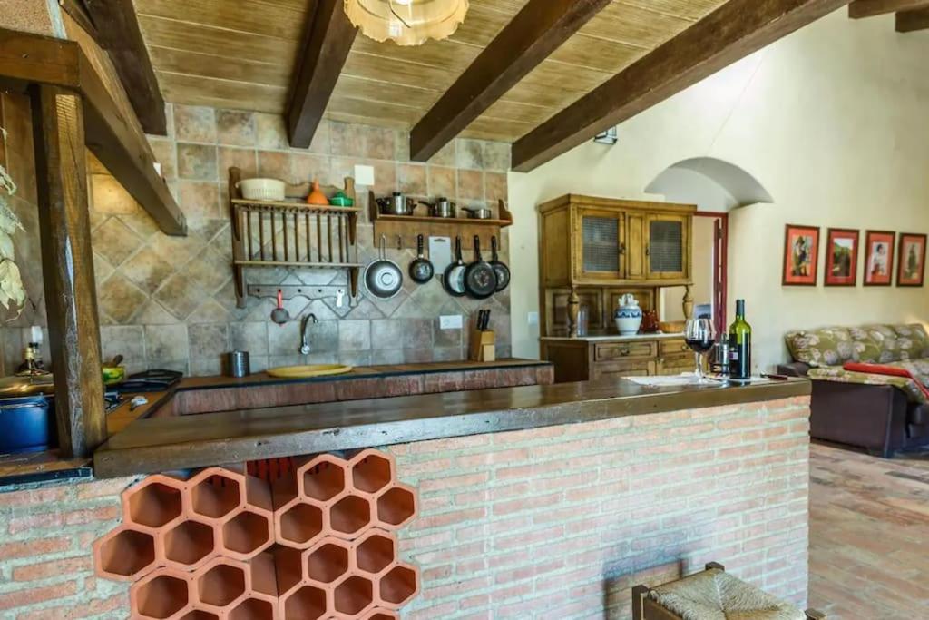 Villa Casa Cortijo En Dehesa Sierra Leon à La Puebla de los Infantes Extérieur photo